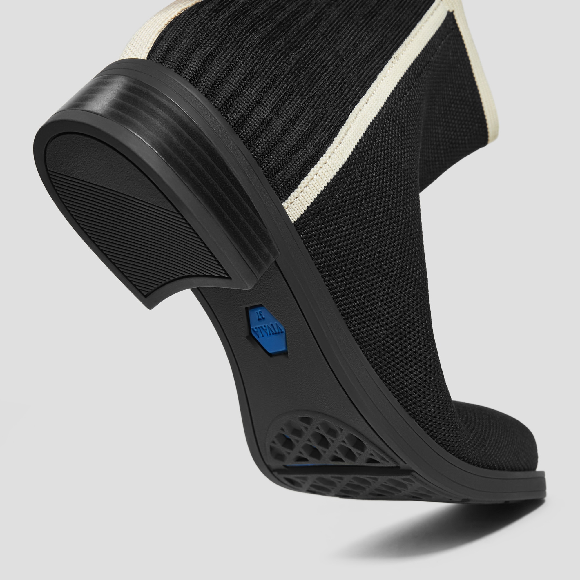 Square-Toe Ankle Chelsea Boots (Celina), BLACK, EU35 | VIVAIA