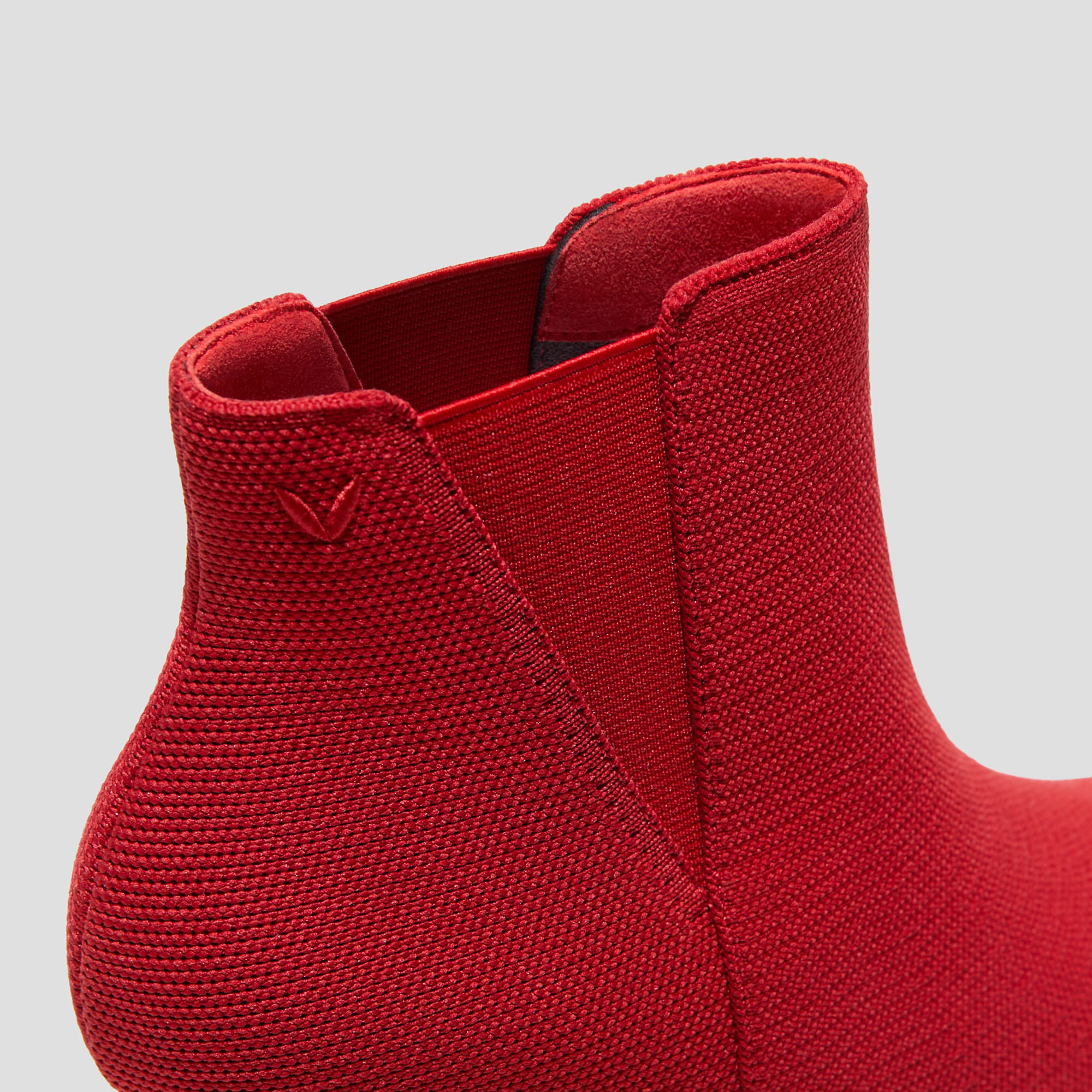 Pointed-Toe Ankle Heel Boots (Alexandra), Ruby Red, EU35 | VIVAIA