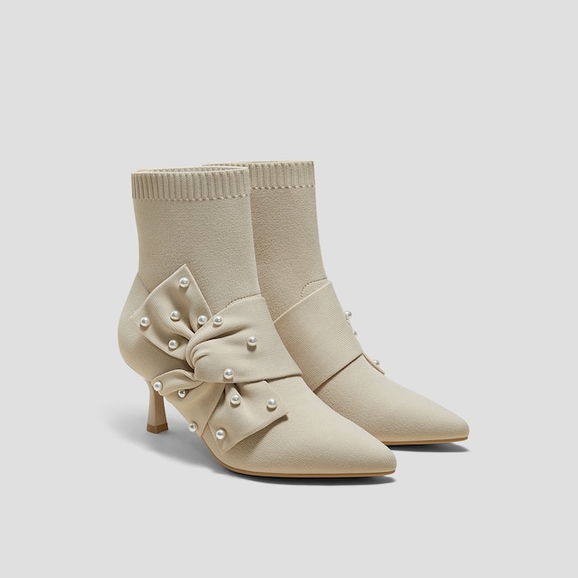 Pointed-Toe Ankle Heel Boots (Athena)