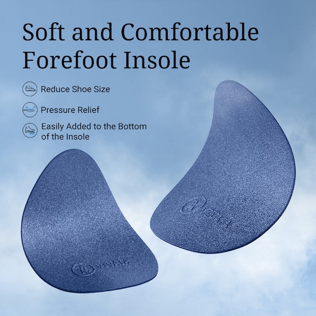 Soft and Comfortable Forefoot Insole - 0.1 inches