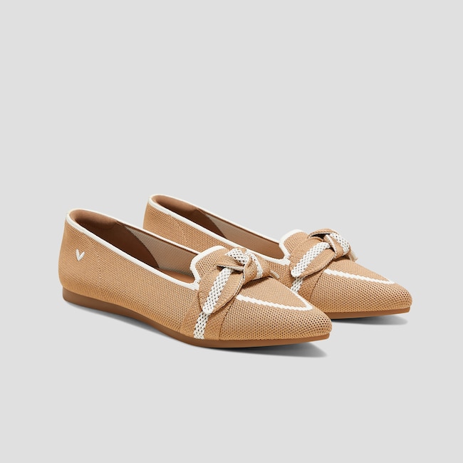 Pointed-Toe Bow Loafers (Michelle 2.0)
