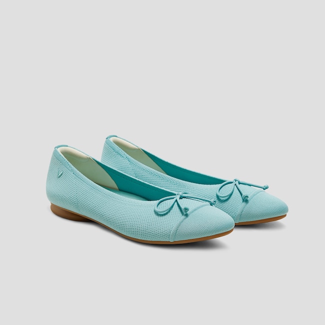 Almond-Toe Bow Flats (Tiana)