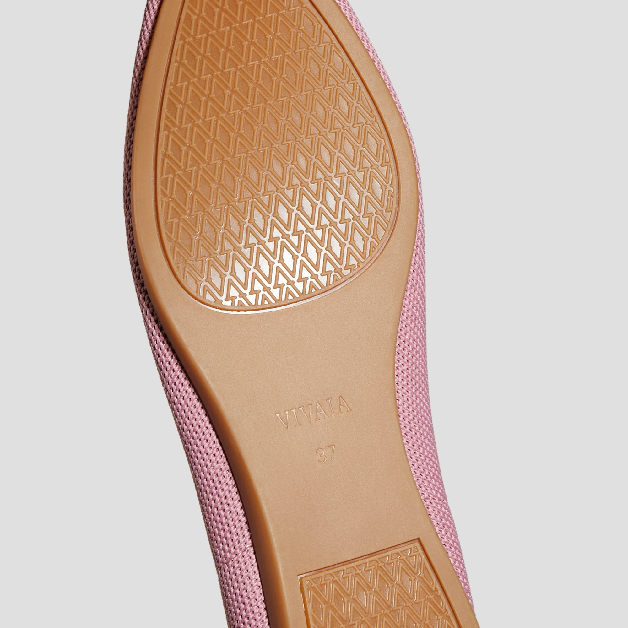 Pointed-Toe Ballet Flats (Aria 5°), MAUVE, EU43 | VIVAIA
