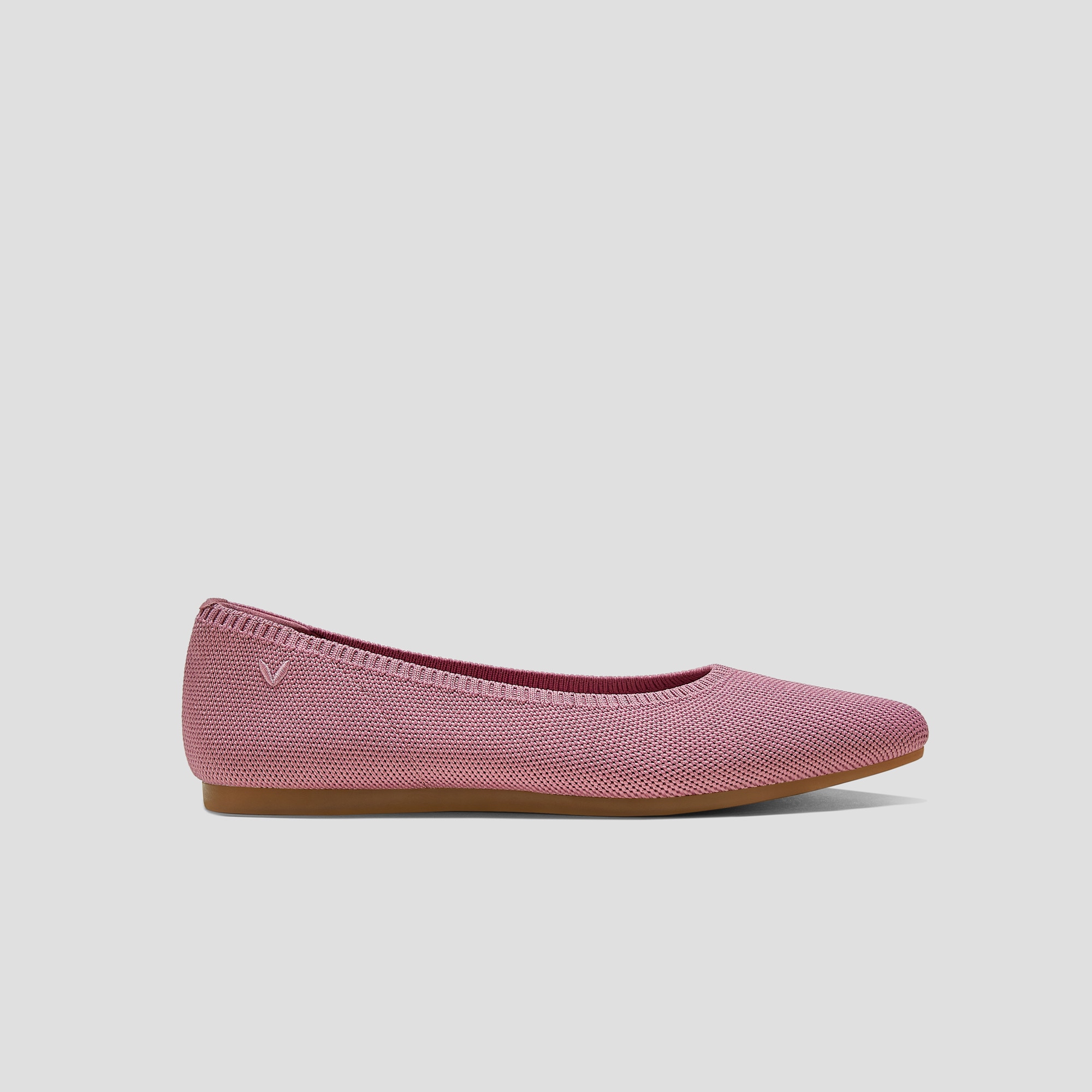 VIVAIA フラットシューズ EU37.5 MELIA ALMOND Melia 2.0] ポインテッドトゥ Vカット フラットシューズ