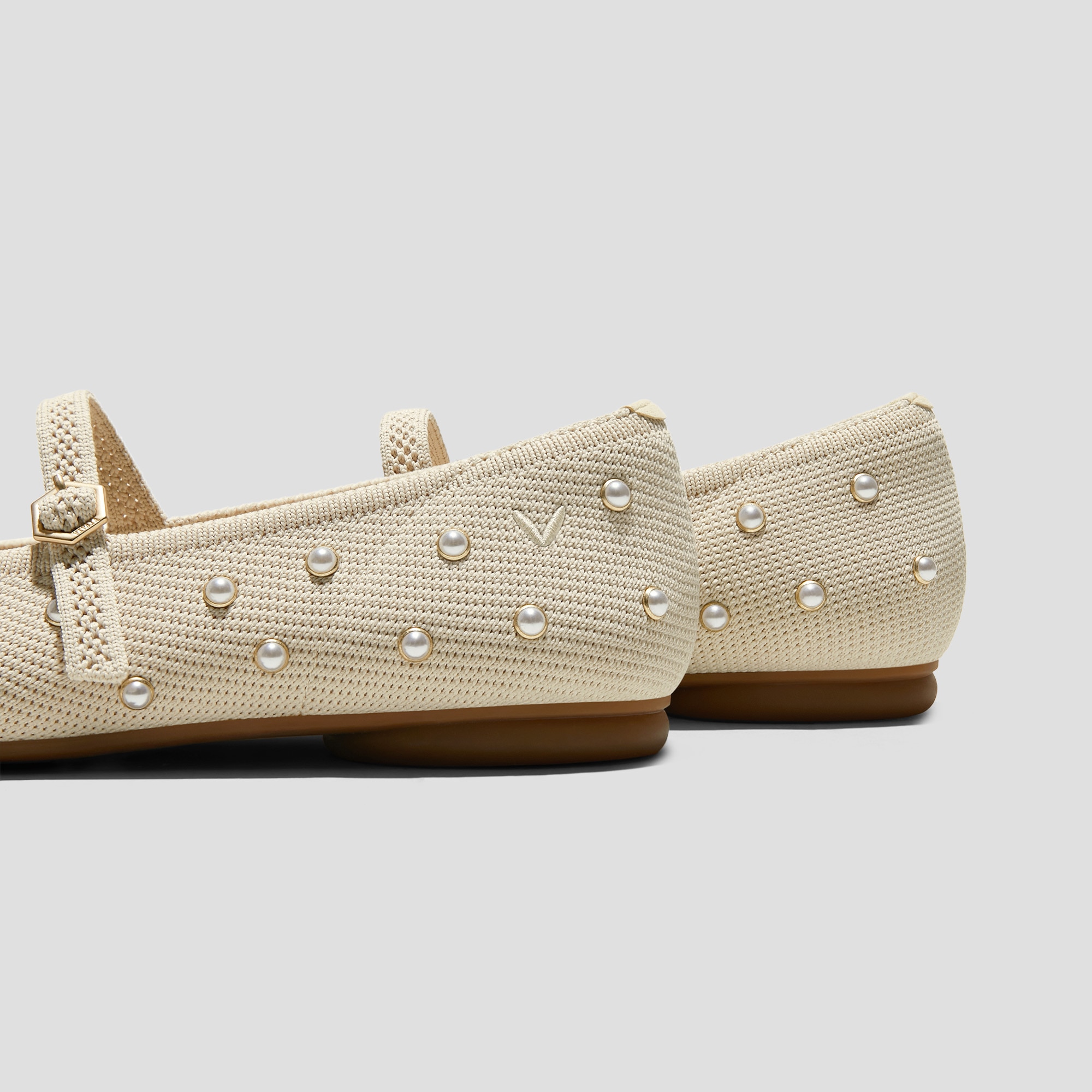 Tamia Mary-Jane AdaptAll™, CREAM IVORY PEARLS, EU43 | VIVAIA