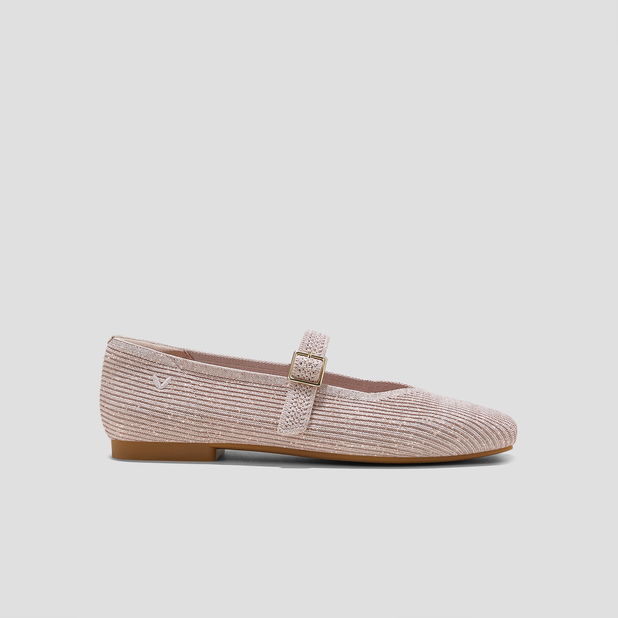 Square-Toe Mary-Jane (Margot Mary-Jane), Rose gold, EU43