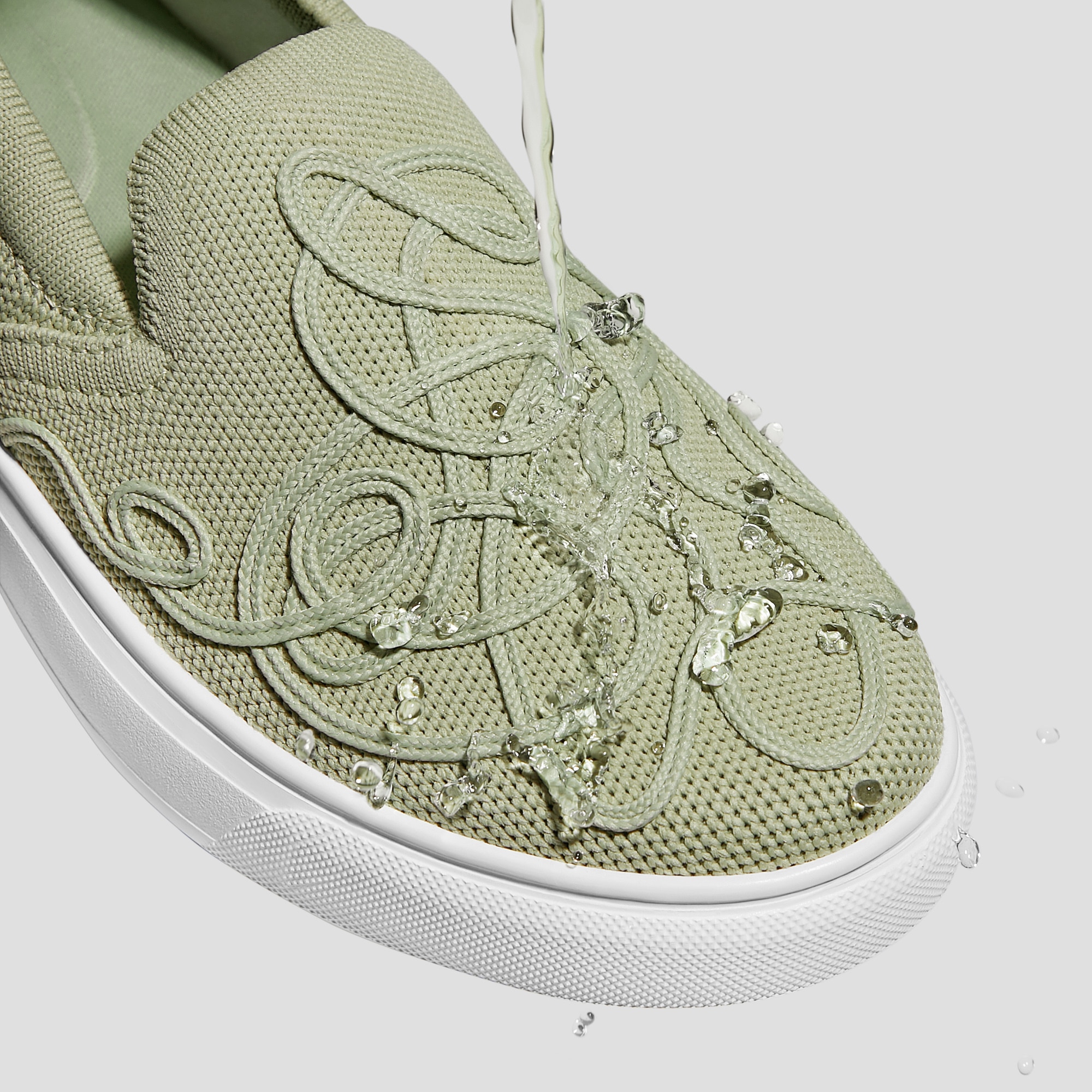 VIVAIA クラシック スリップオン Classic Slip-On Unisex Sneakers (V-Tune), MATCHA GREEN, EU43