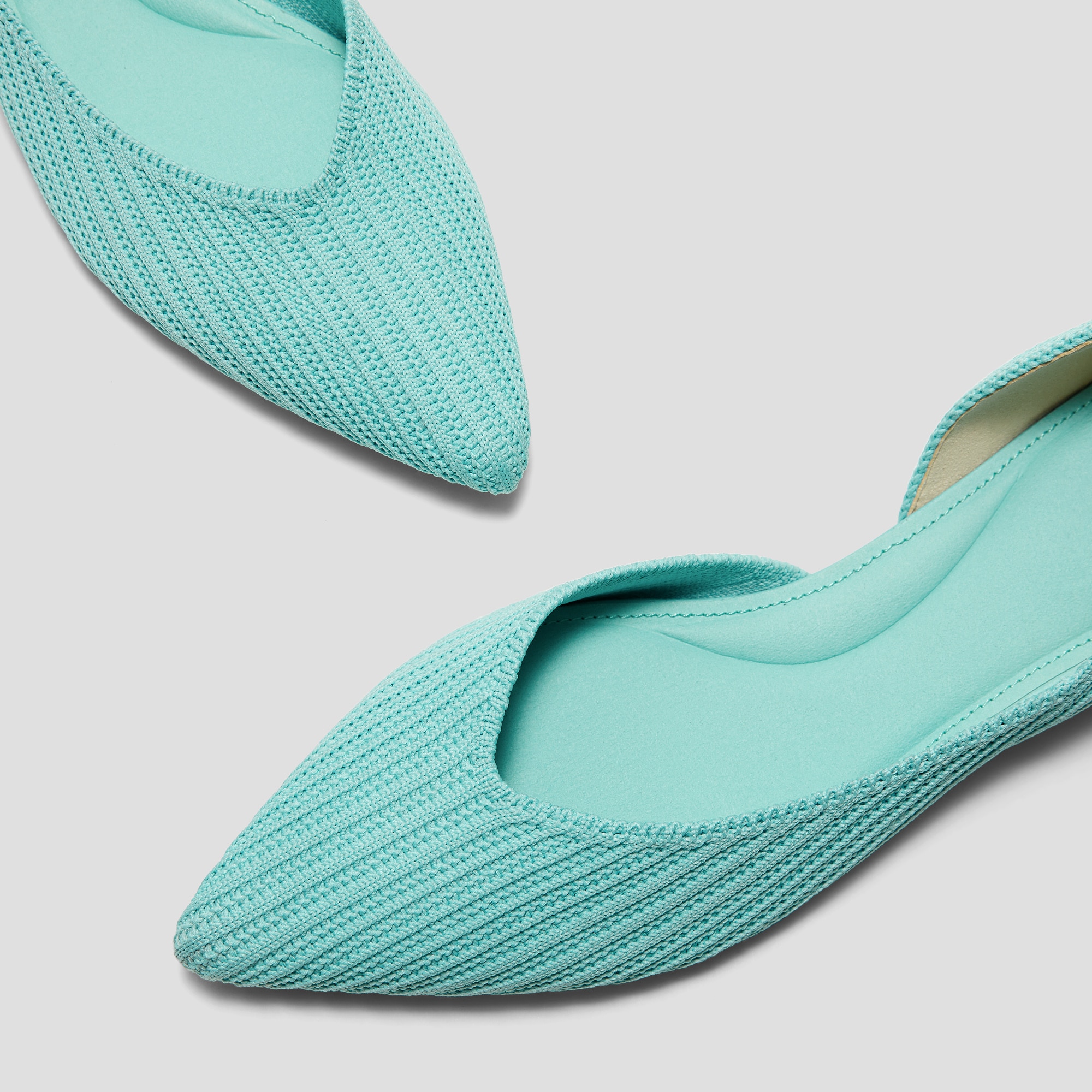 Pointed-Toe Flats (Melia), ACQUA, EU37.5 | VIVAIA