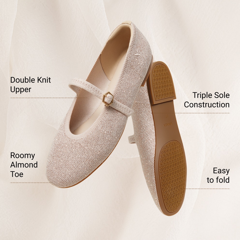 VIVAIA NELLY アーモンドトウ　フラット　24cm Nelly] AdaptAll™ アーモンドトゥ フラット – VIVAIA JAPAN