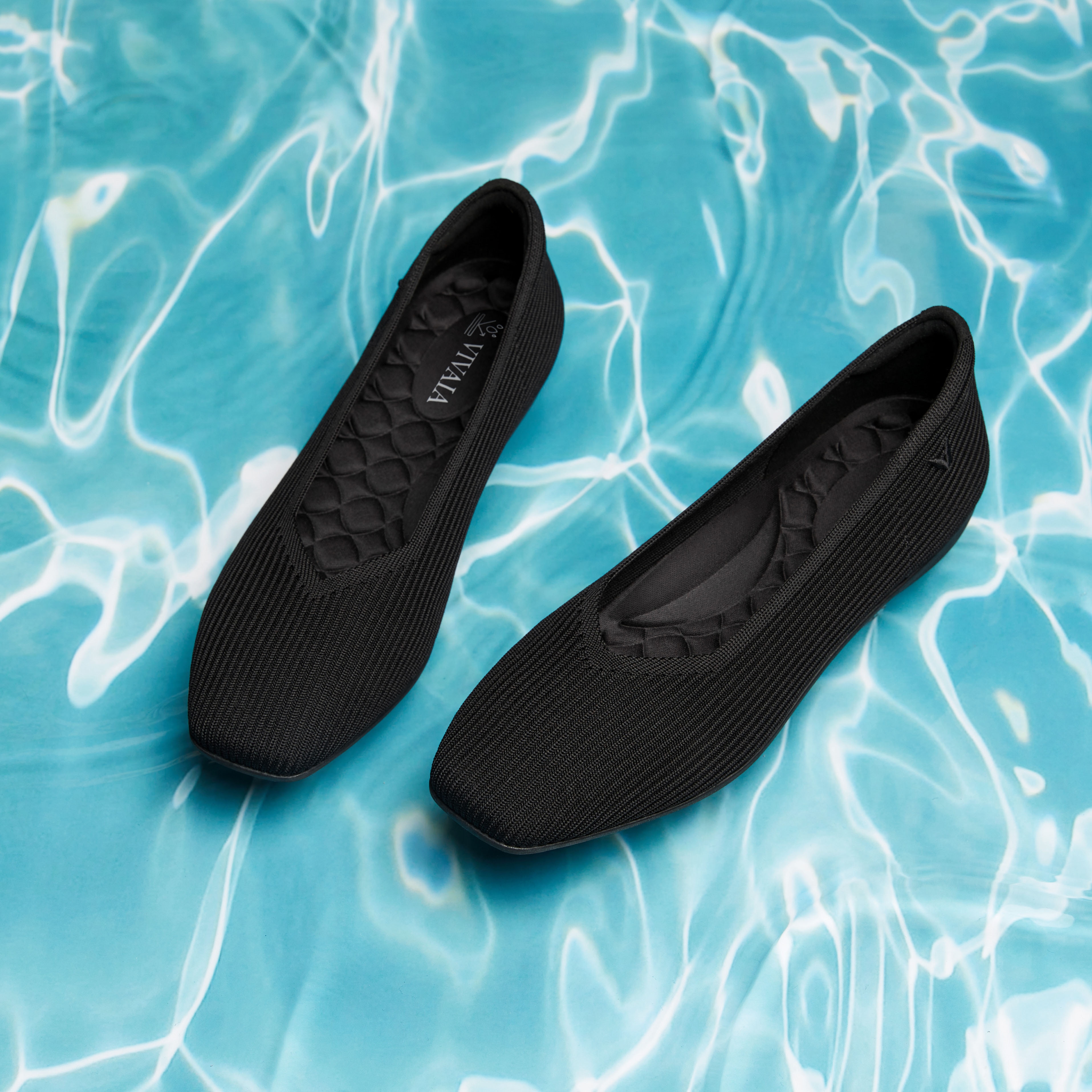 Margot Walker Washable Square-Toe Flats for Bunions and Wide Feet