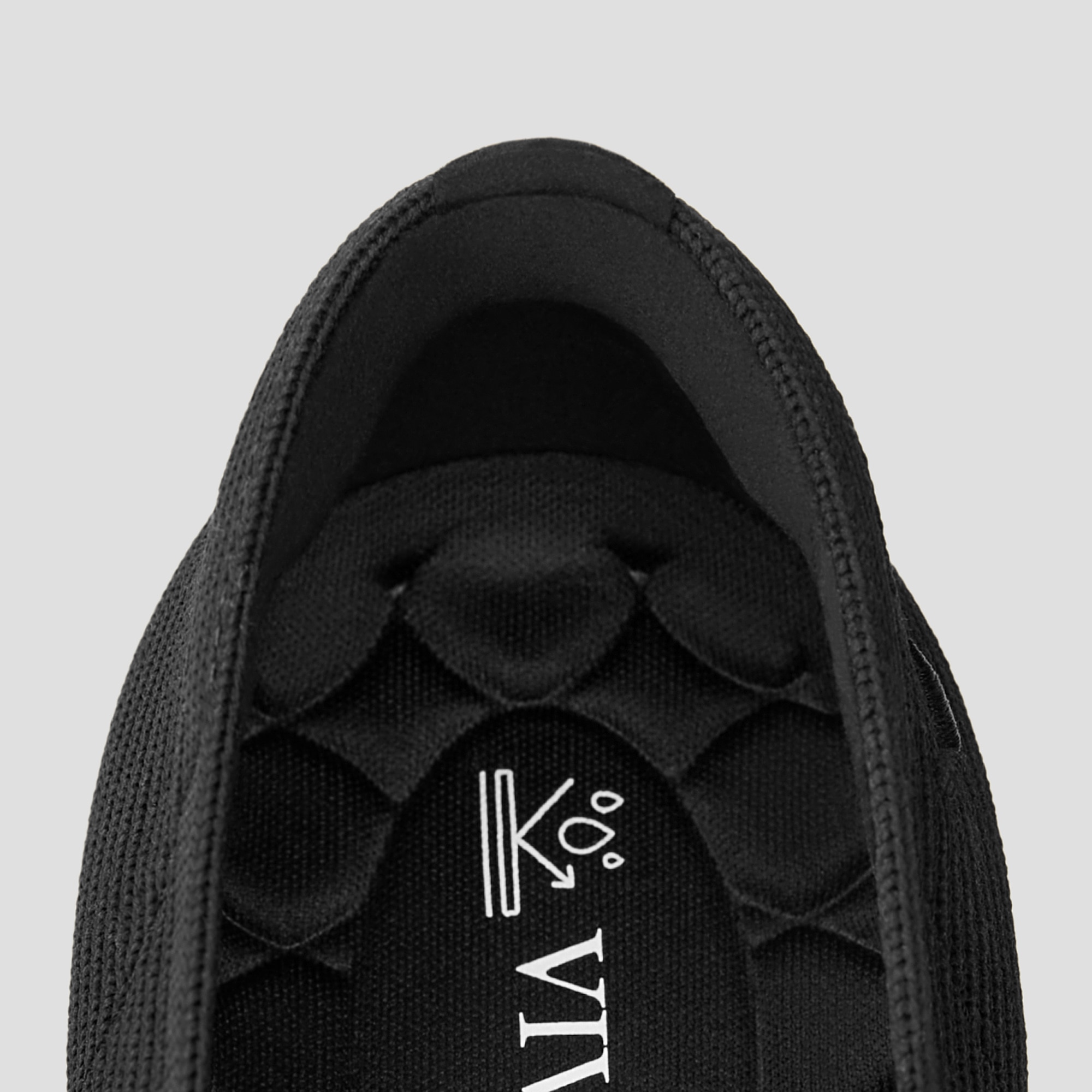 Lightweight Square-Toe V-Cut Flats (Margot Walker), BLACK - WATER