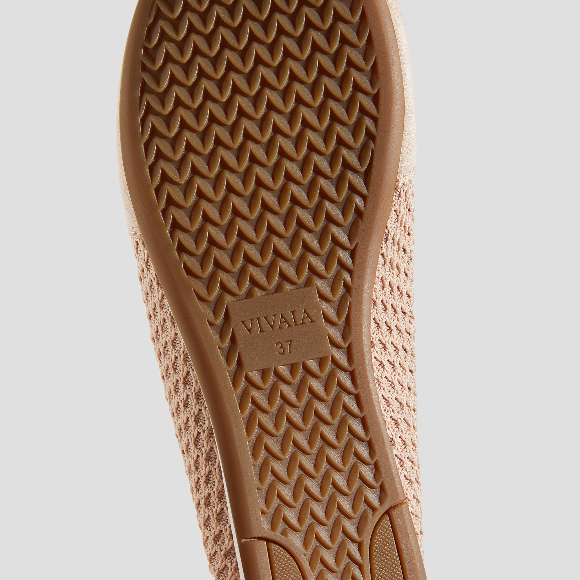 Round-Toe Lace-Up Mesh Sneakers (Yara), SHELL TINT, EU36 | VIVAIA