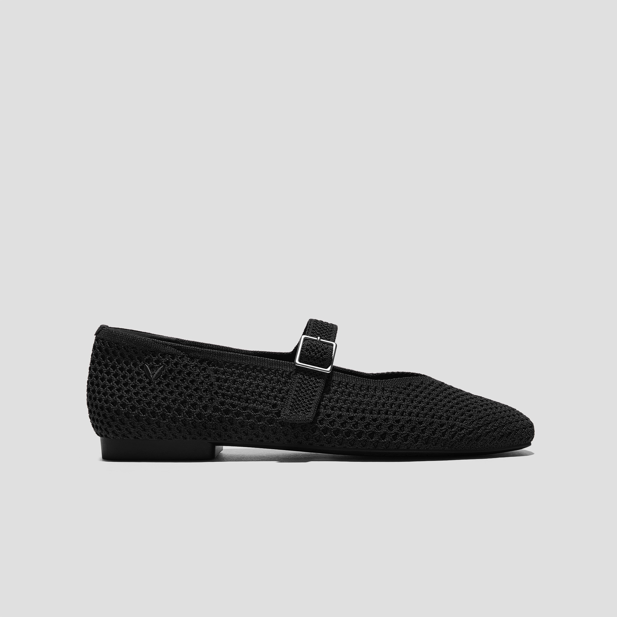 Square-Toe Mary-Jane (Margot Mary-Jane), BLACK MESH, EU35 | VIVAIA