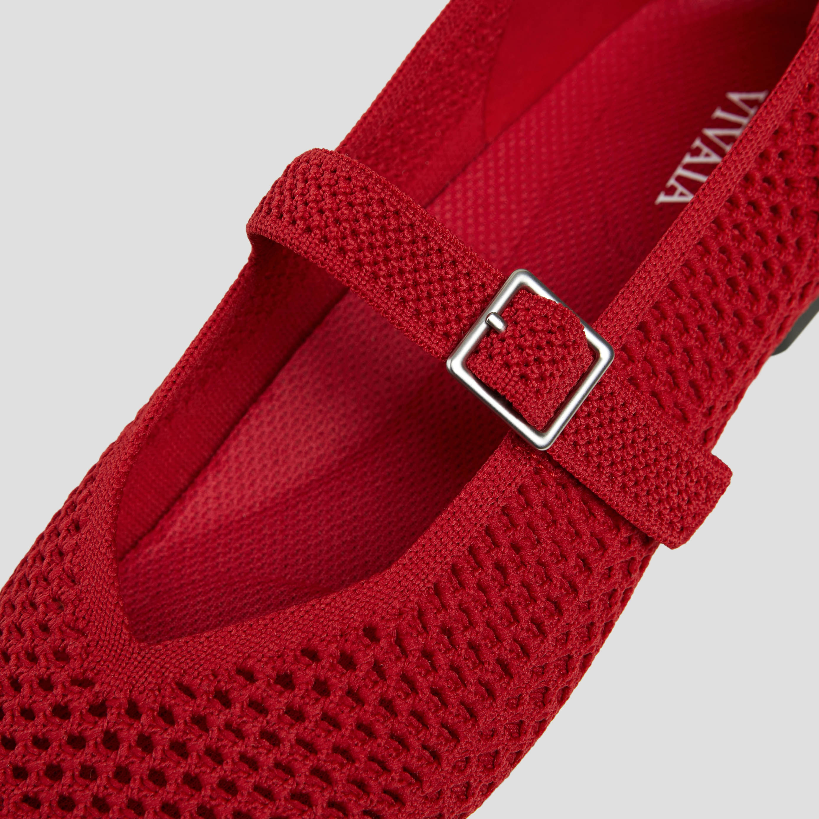 VIVAIA Margot 2.0 極美品 レッド　 23cm EU37 Square-Toe Mary Jane Margot Mary Jane in Ruby Red | VIVAIA