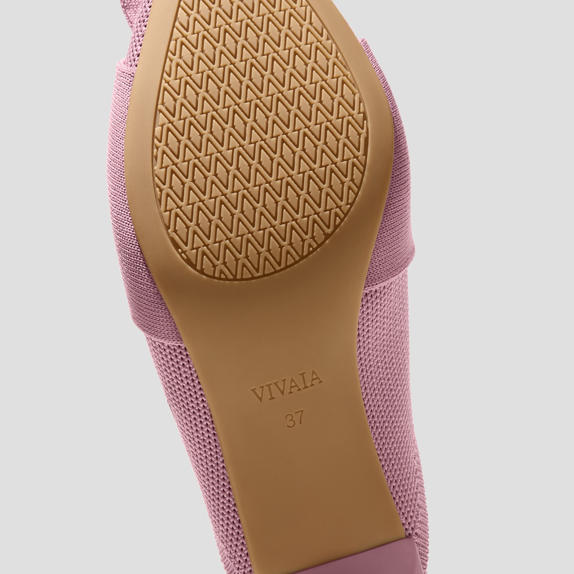 Pointed-Toe Bow Sandals (Samira), MAUVE, EU35 | VIVAIA