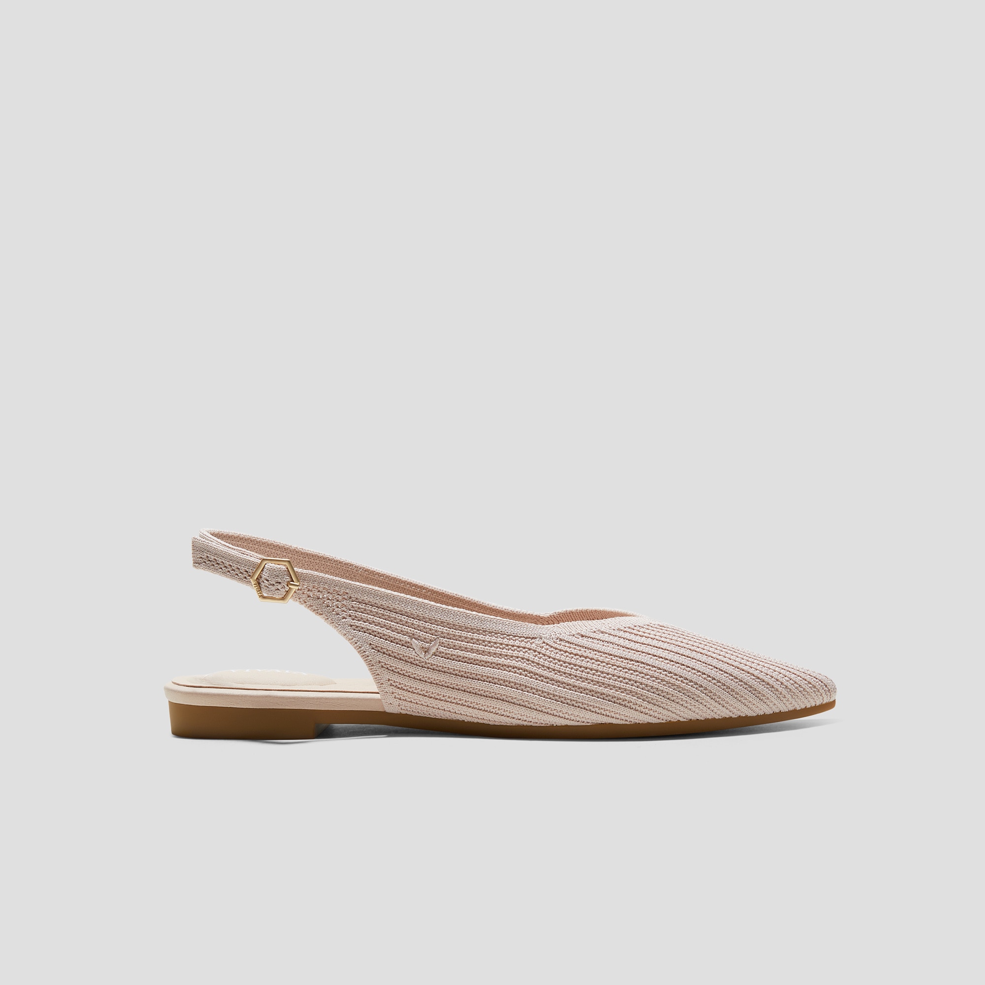 Pointed-Toe Slingback (Maville), BALLET BLUSH, EU35 | VIVAIA