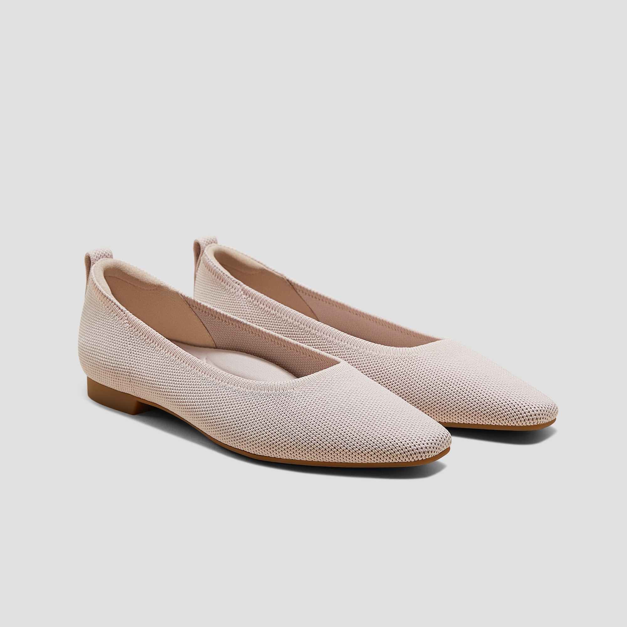 Mini Square-Toe Flats (Kathleen) | VIVAIA