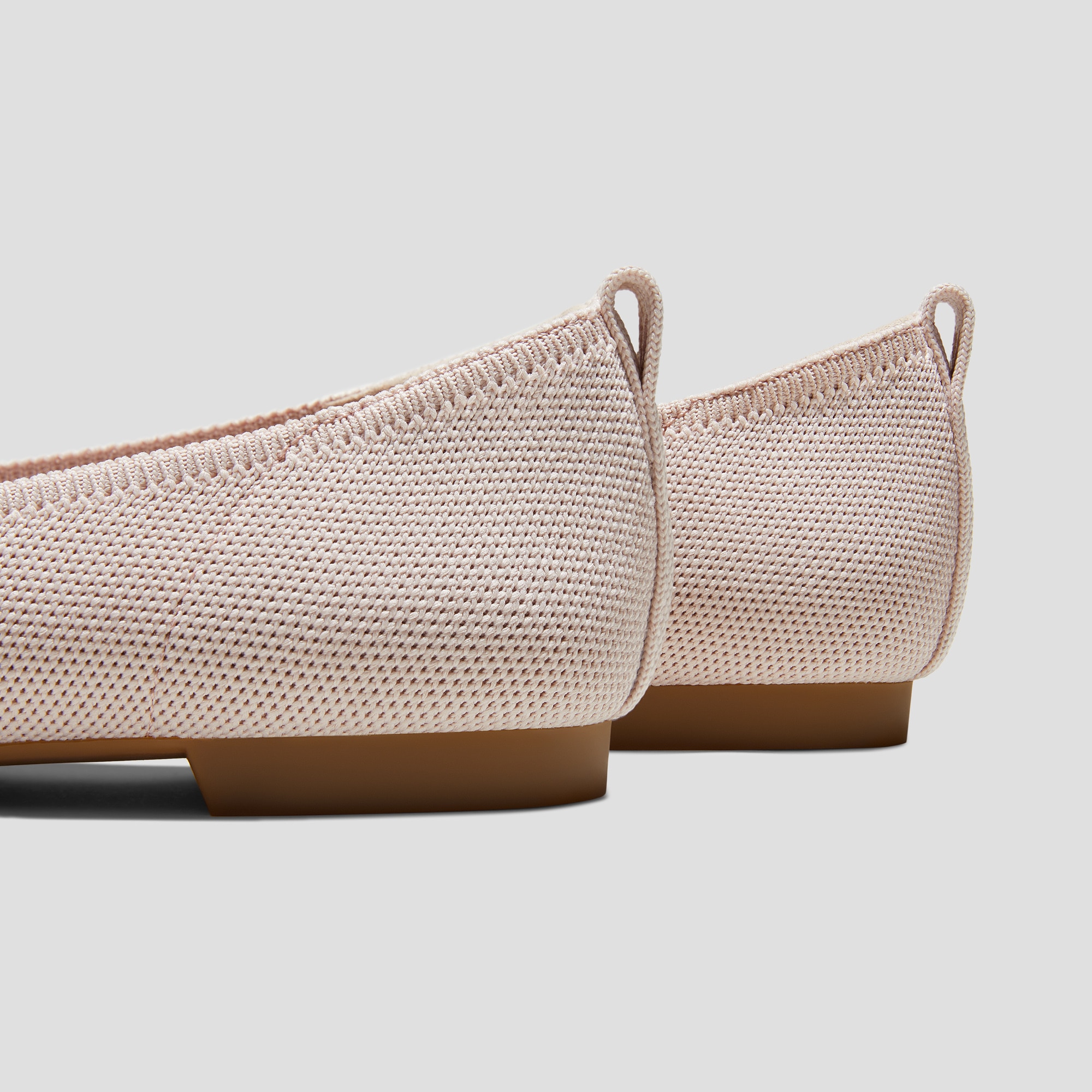 Mini Square-Toe Flats (Kathleen), BALLET BLUSH, EU35 | VIVAIA