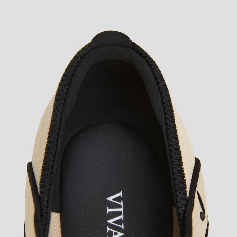 Almond-Toe Mary-Jane Flats (Nia), ALMOND BLACK, EU35 | VIVAIA