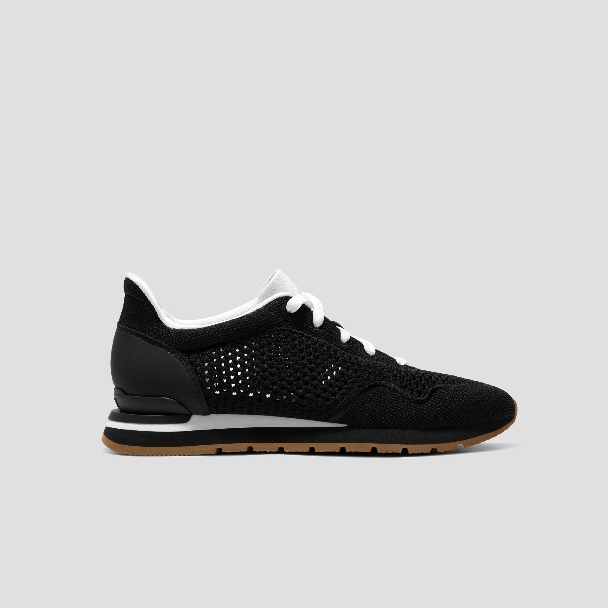 Unisex Comfy Slip-On Sneakers (Allday), BLACK WHITE, EU37