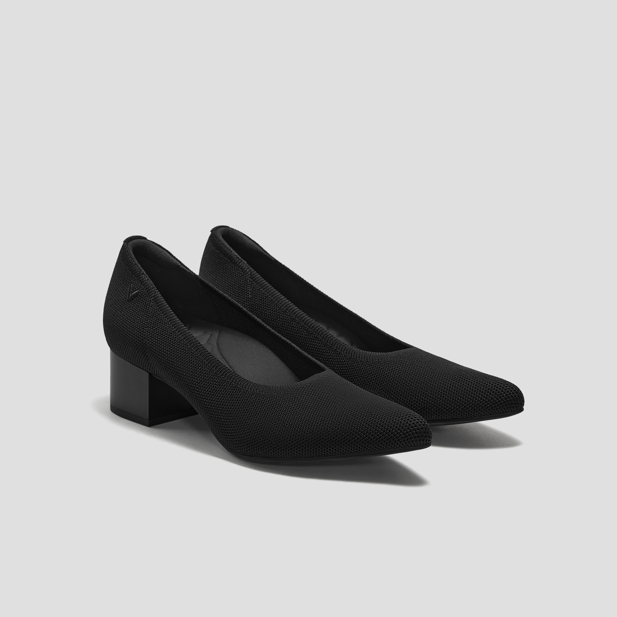 VIVAIA MELIA ブラック 36.5 Square-Toe All-Day Standing Flats (Mabel), Black, EU40 | VIVAIA