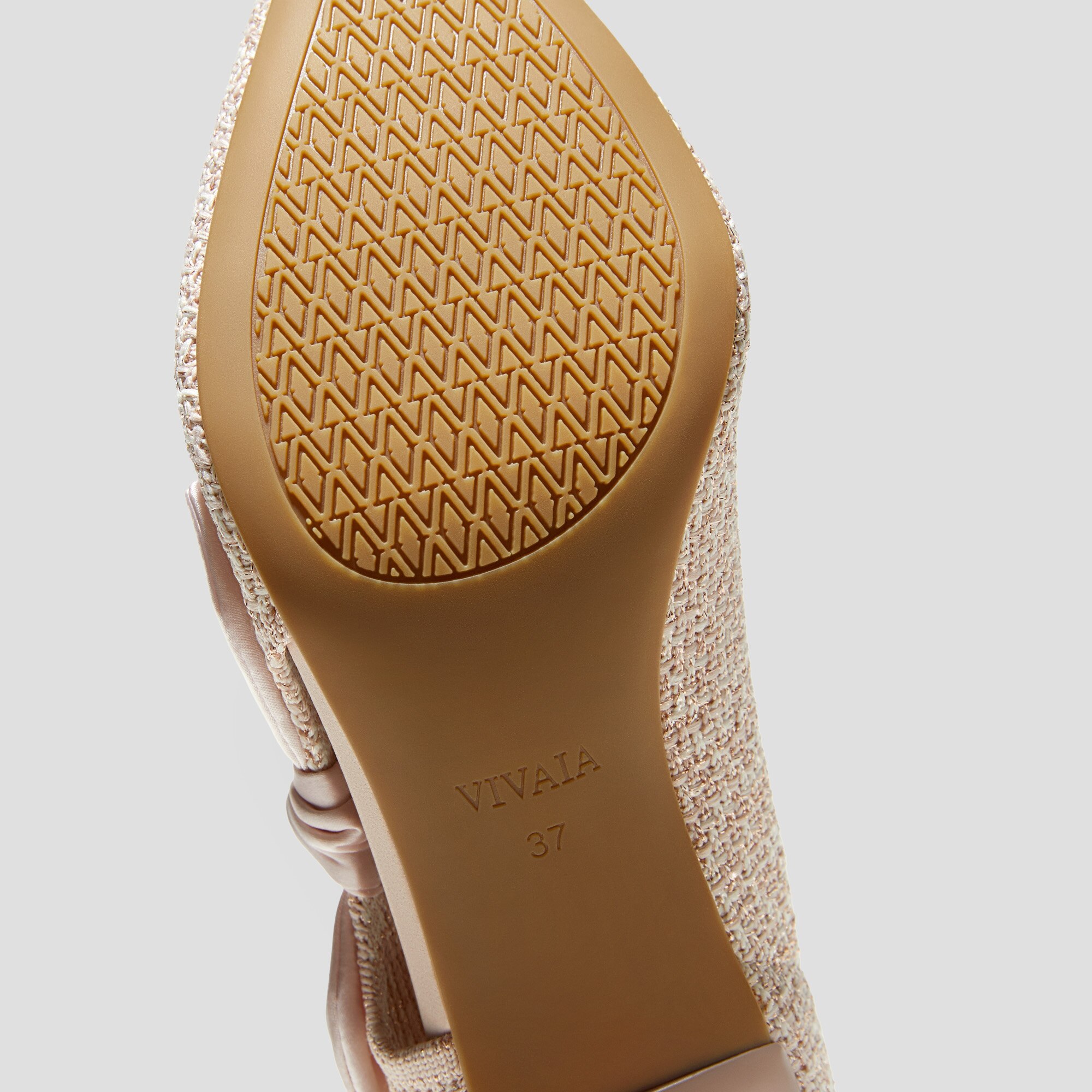 Scarpe Mary Jane Donna Con Cinturino Alla Caviglia E Fiocco Rimovibile – Tacco Grosso 6 Cm, Nude Opaco, 37 EU