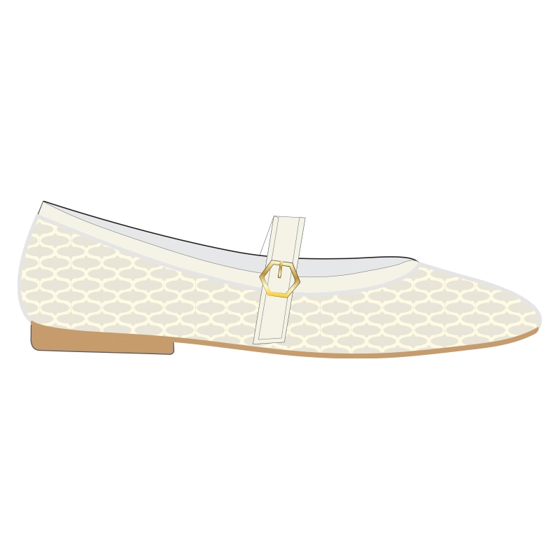 Almond-Toe Nelly Mary Jane AdaptAll™ | VIVAIA