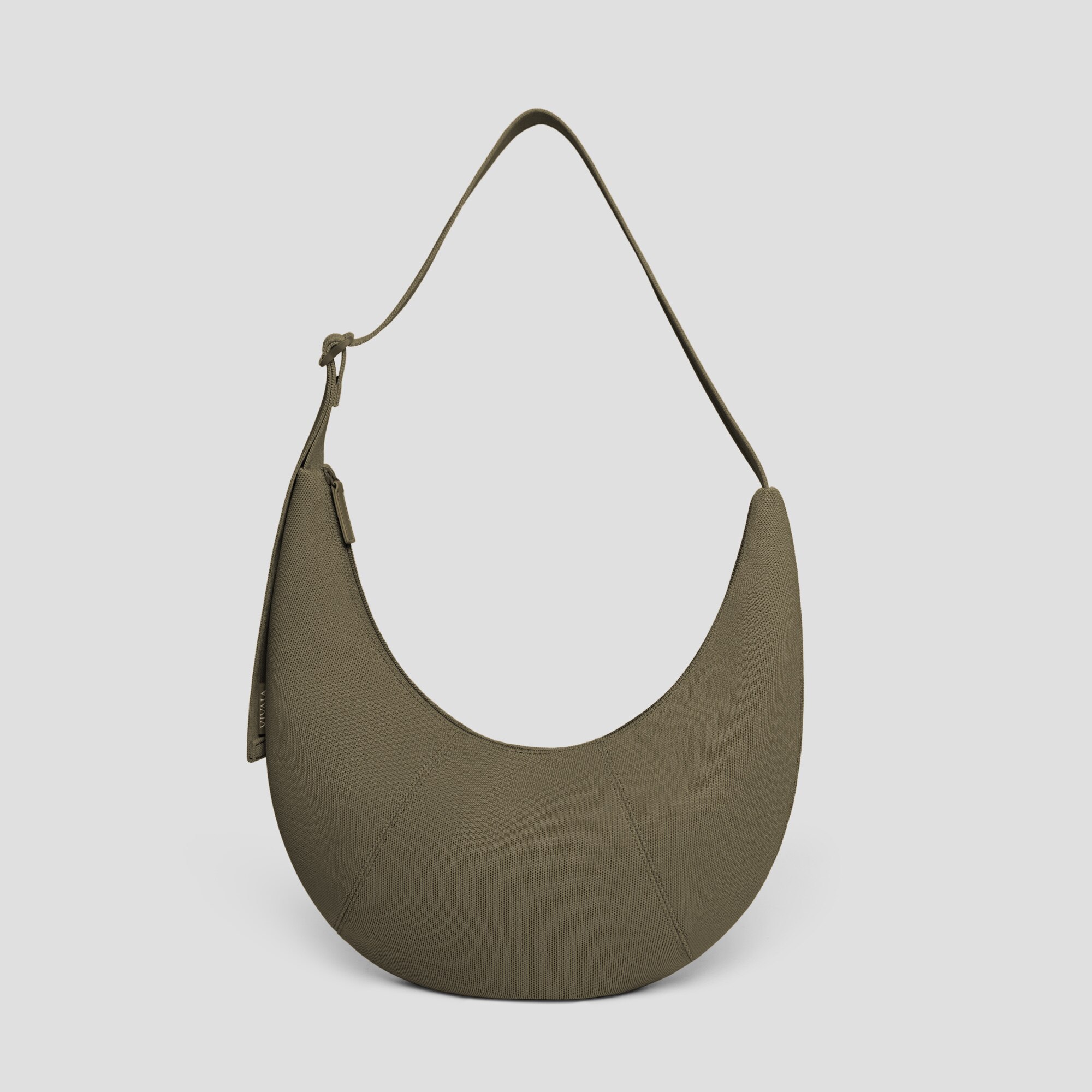 The Dumpling Bag (Kiana), Olive Green, one-size | VIVAIA
