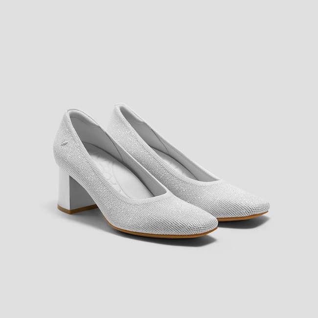 Square-Toe Stress FREE Chunky Heels (Elize)