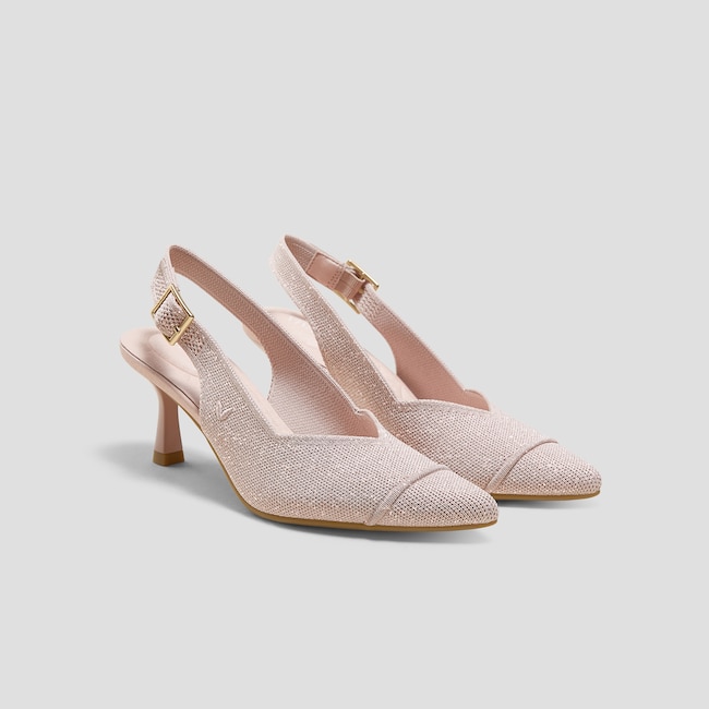 Pointed-Toe Slingback Sandals (Addison)