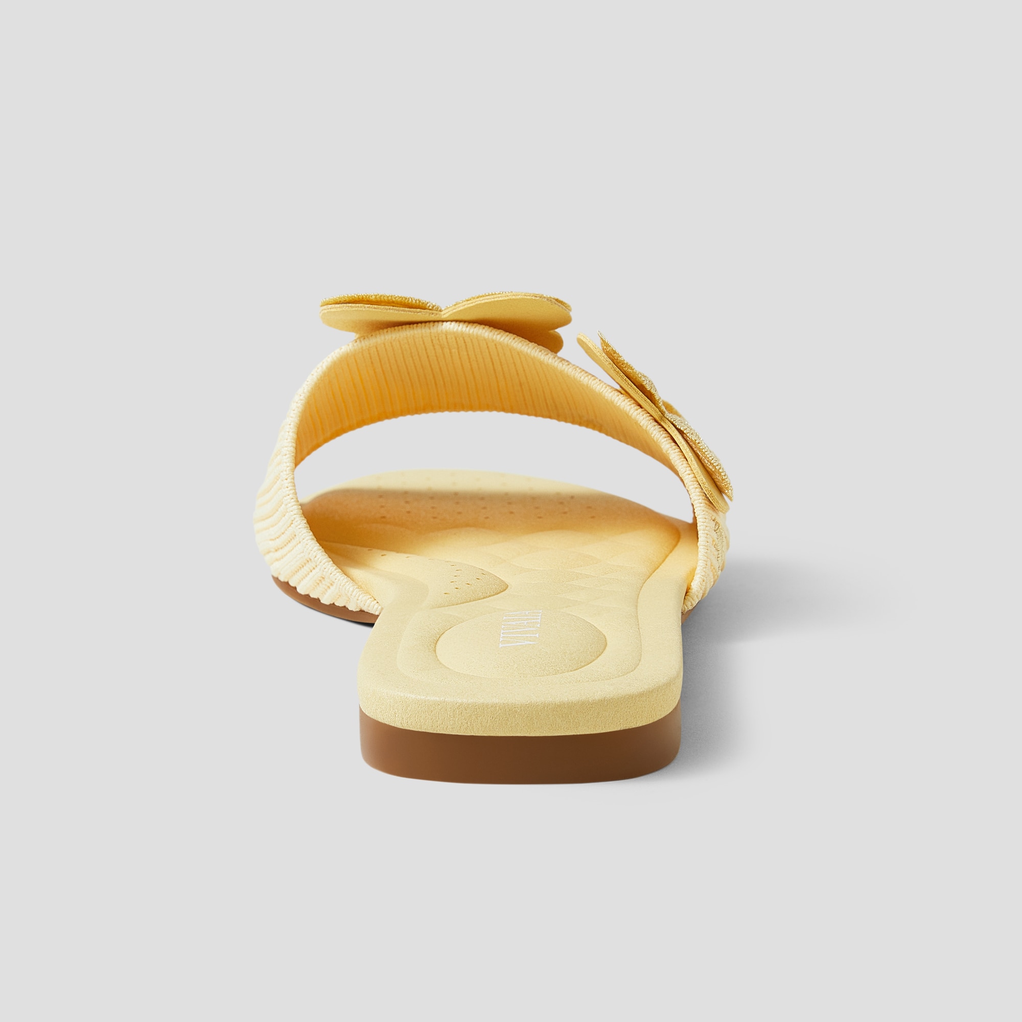 Round-Toe Slippers (Cleo), BUTTER YELLOW, EU35 | VIVAIA