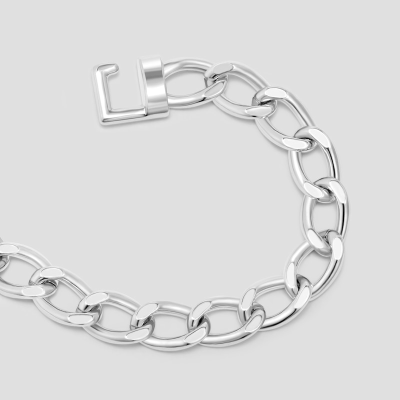 Barbara Cuban Chain, Silver, EU35-36 | VIVAIA