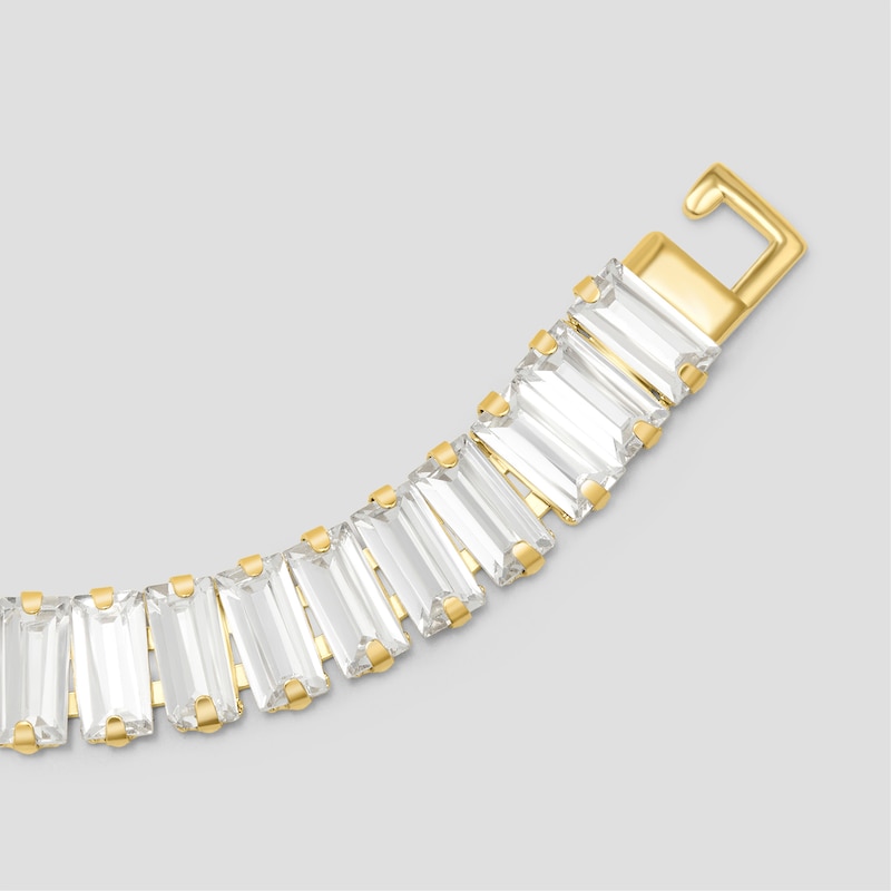 Nubia Rhinestone Chain, Gold, EU35-36 | VIVAIA