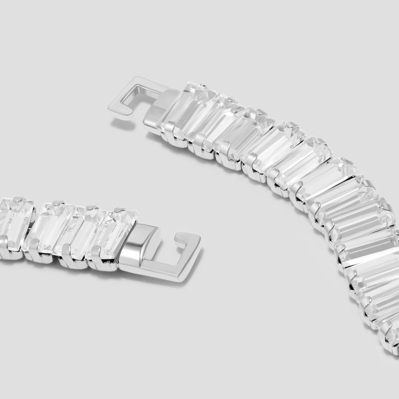 Nubia Rhinestone Chain, Silver, EU35-36 | VIVAIA