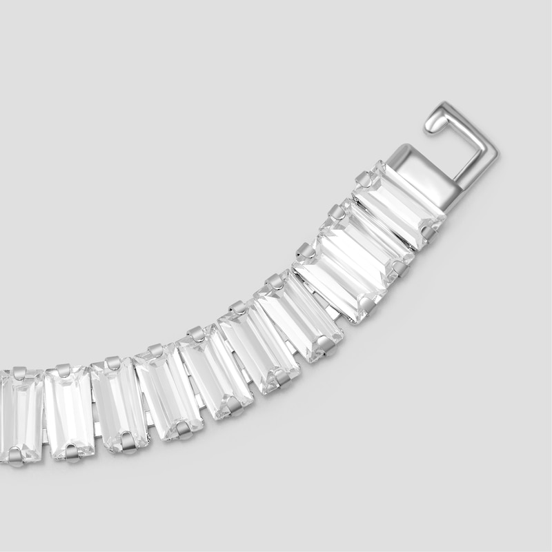 Nubia Rhinestone Chain, Silver, EU35-36 | VIVAIA