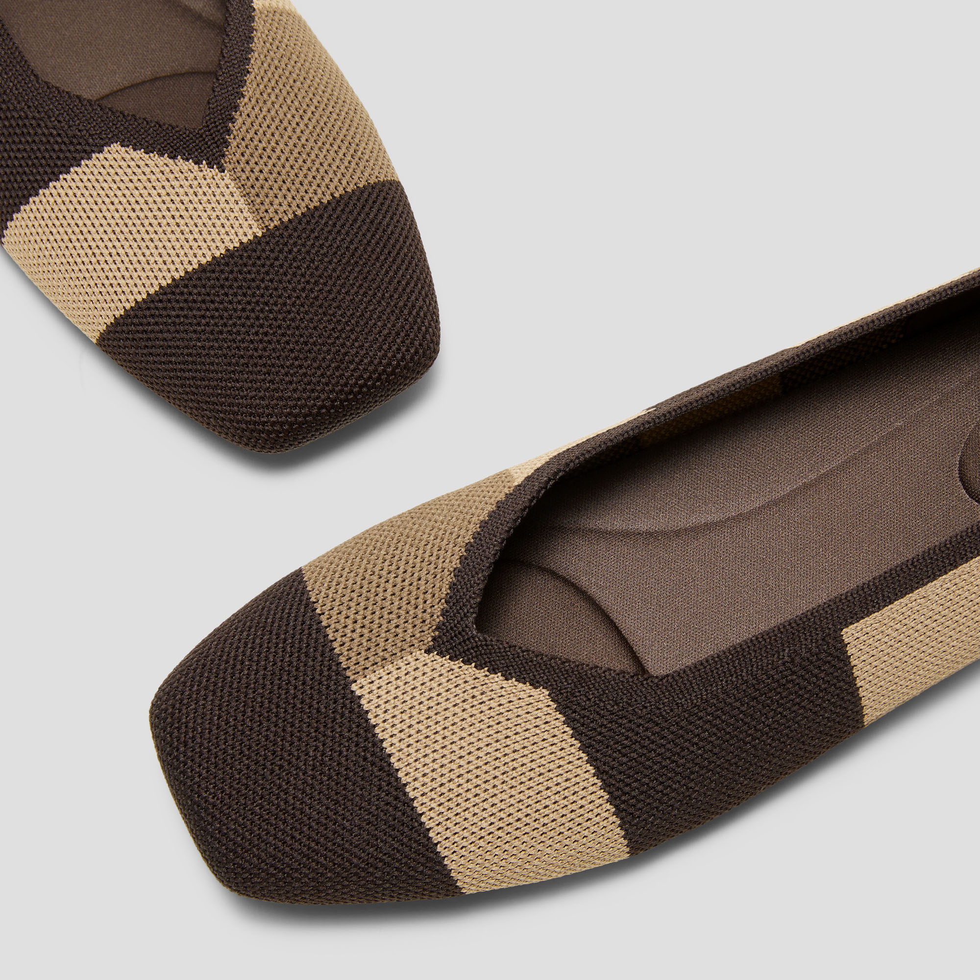 VIVAIA Margot2.0 スクエアトゥ　EU36.5 Margot Square-Toe Flats for Bunions&Wide Feet in Denim Blue