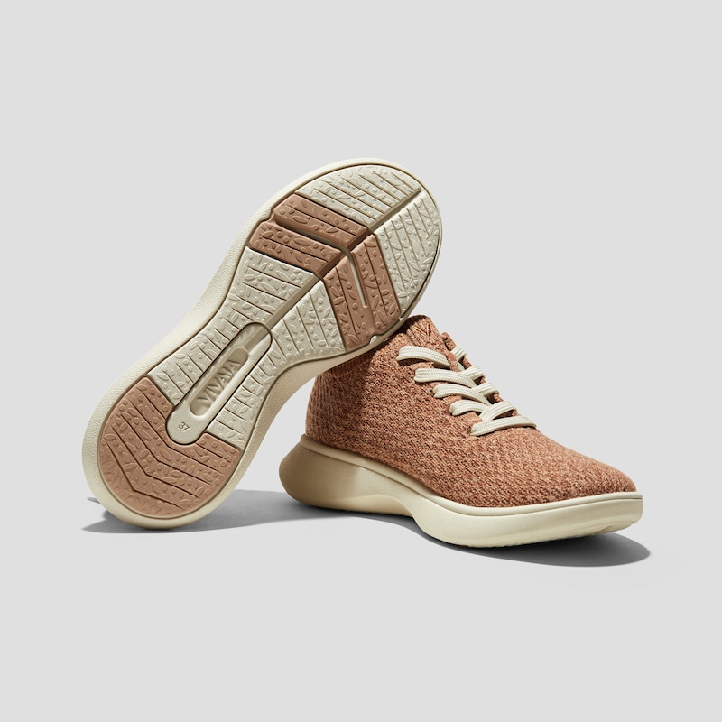 Unisex Sneaker Sliders (Urban) - Wool, Nutmeg, EU35 | VIVAIA