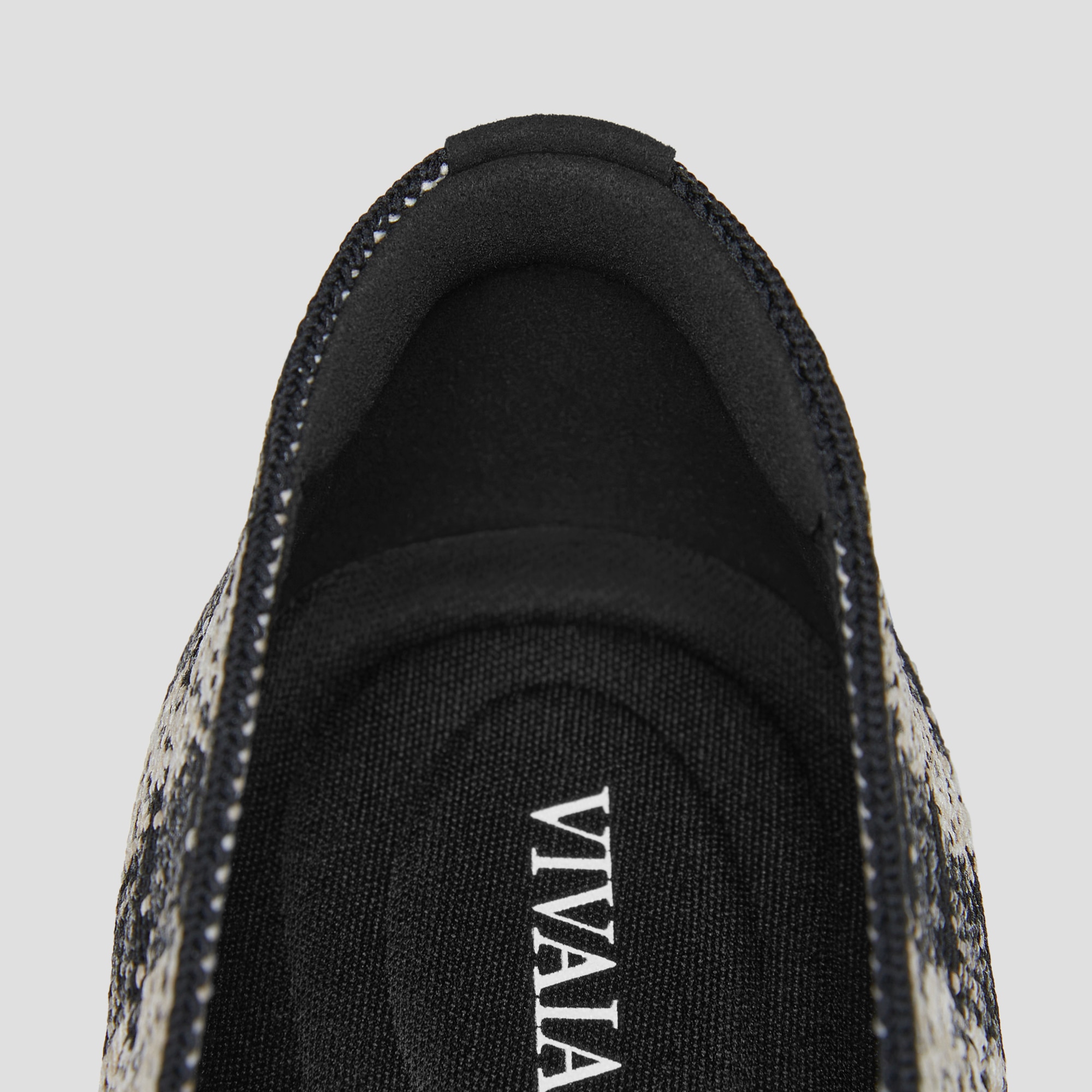 Pointed-Toe Bow Loafers (Michelle 2.0), BLACK ALMOND WOOLEN, EU35