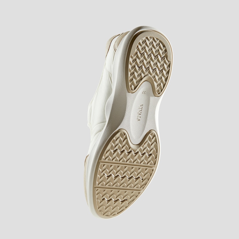 Round-Toe Re-Nylon Mary Jane Sneaker Flats (Ivee), SEASHELL HUMUS WATER RPT, EU35 | VIVAIA
