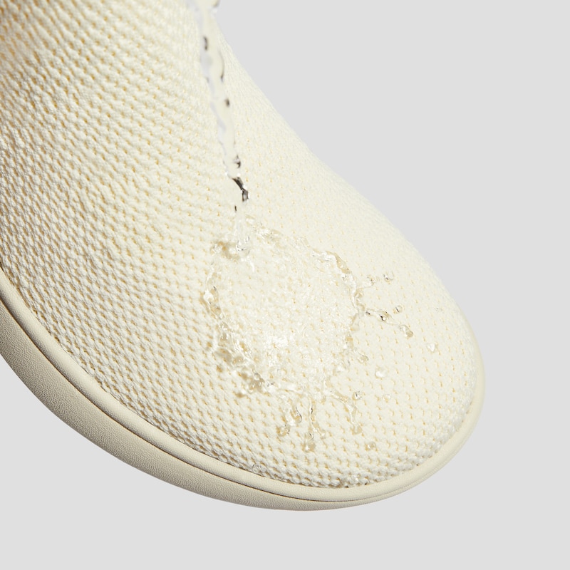 Water-Repellent Sneaker Boot Sliders (Urban Boots), CREAM JAGGED, EU35 | VIVAIA