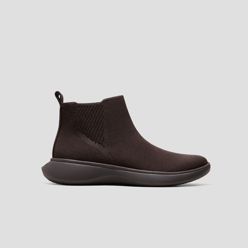 Water-Repellent Sneaker Boot Sliders (Urban Boots), DARK CHOCOLATE, EU35 | VIVAIA