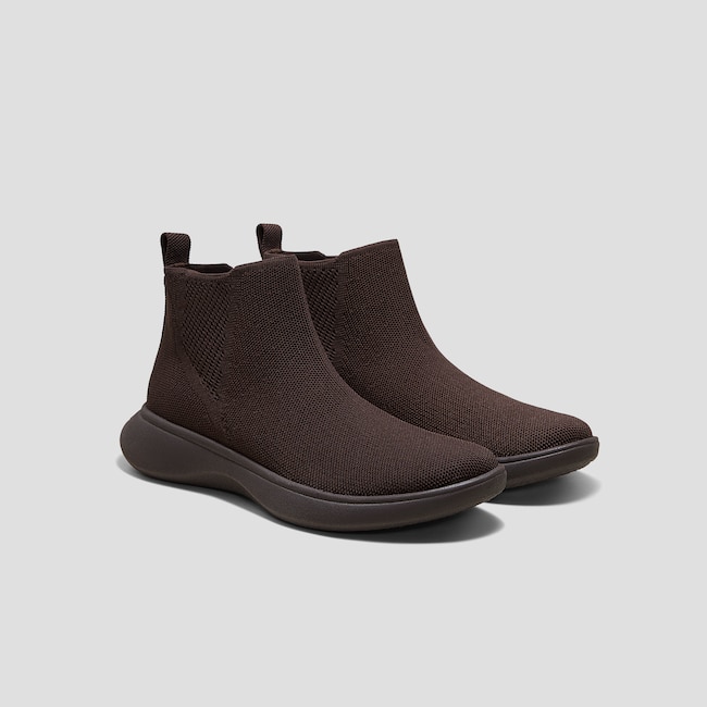 Round-Toe Slip-On Sneaker Boots (Urban Boots)