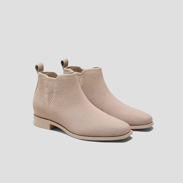 Square-Toe Slip-On Chelsea Boots (Ryan Slip-On)