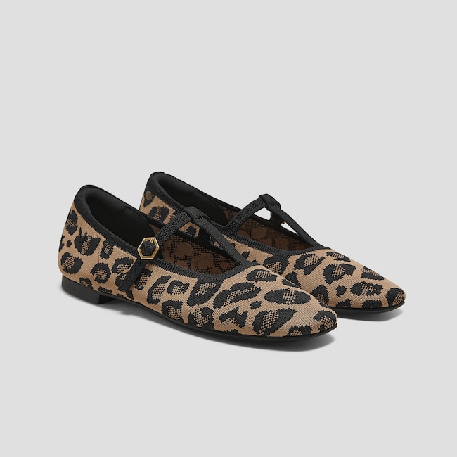 T-Bar Ballet Flats（Melinda）