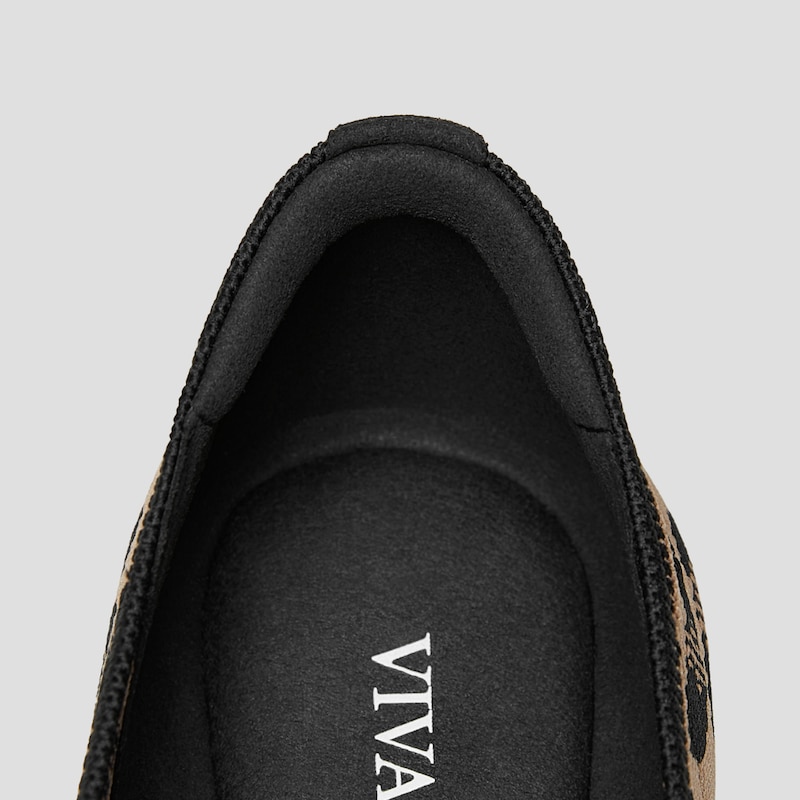 T-Bar Ballet Flats（Melinda）, DARK LEOPARD, EU35 | VIVAIA
