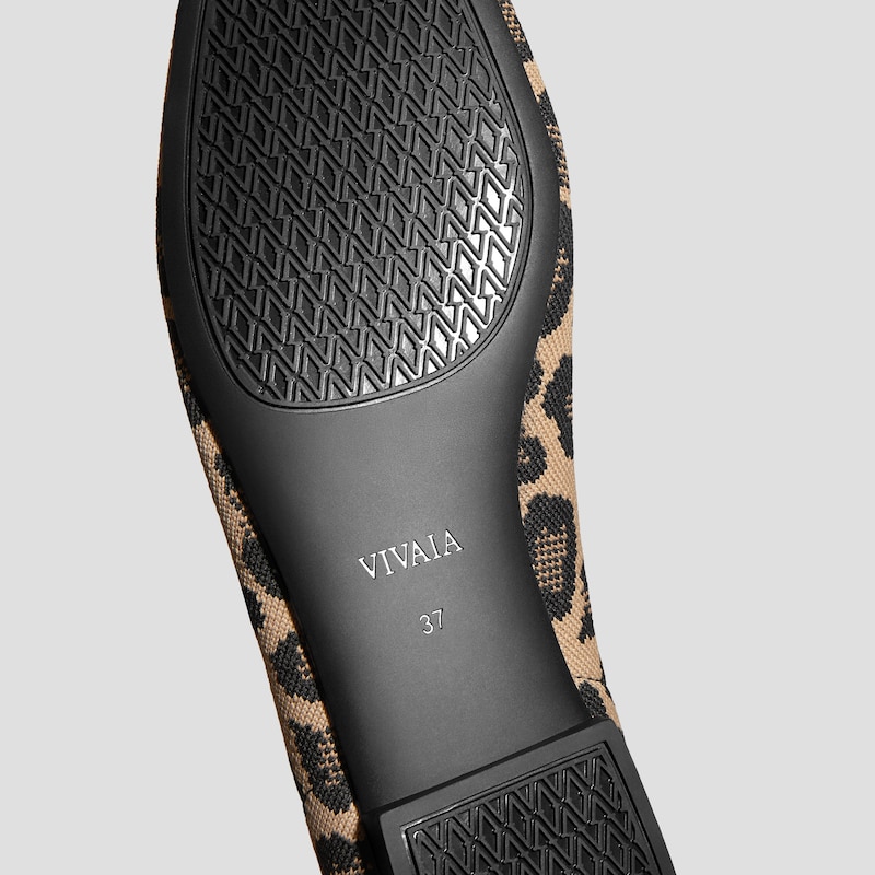 T-Bar Ballet Flats（Melinda）, DARK LEOPARD, EU35 | VIVAIA