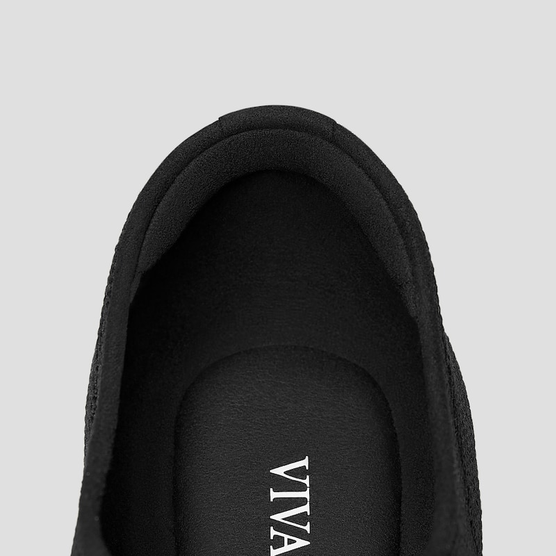 Twin-Strap Flats（Natalie）, Black, EU38.5 | VIVAIA