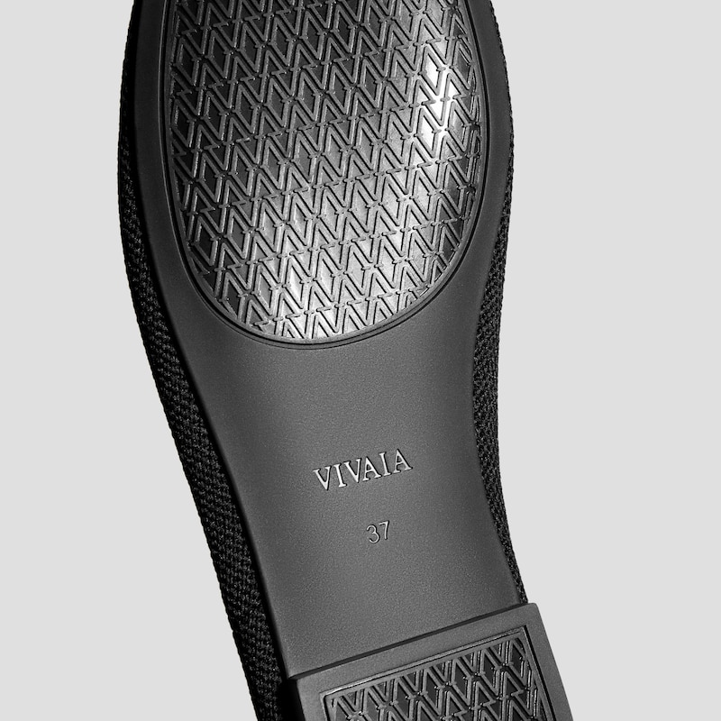 Twin-Strap Flats（Natalie）, Black, EU38.5 | VIVAIA