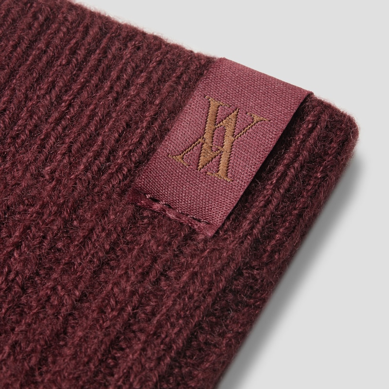 Slouchy Leg Warmers, BURGUNDY, M | VIVAIA