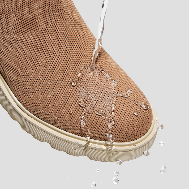 Round-Toe Chunky Platform Travel Boots (Everly), BROWN, EU39 | VIVAIA